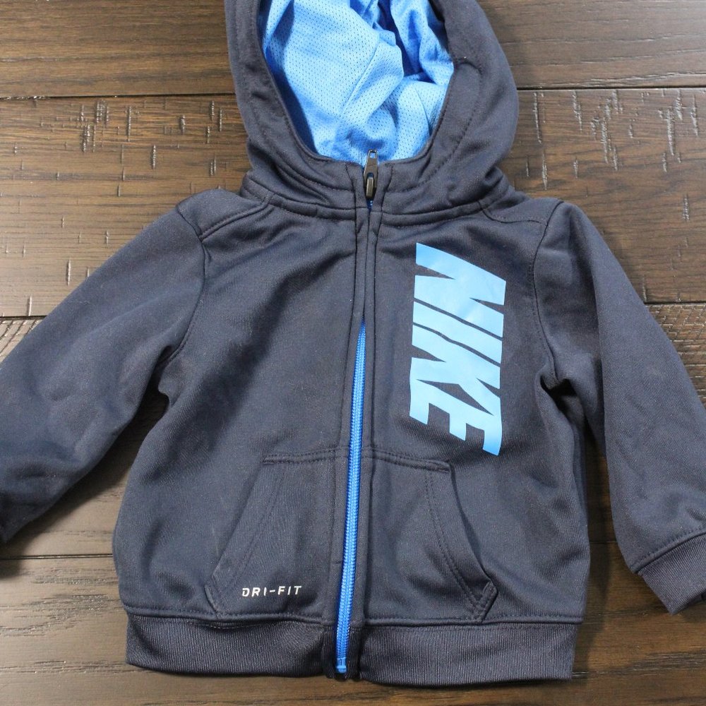 Kids/Babies Blue Nike Dri-Fit Jacket Size 6-9 Mos